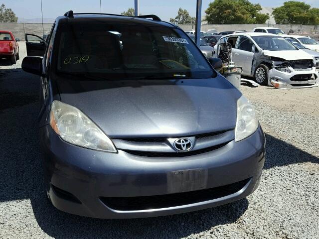 5TDZK23C68S181245 - 2008 TOYOTA SIENNA CE/ GRAY photo 9