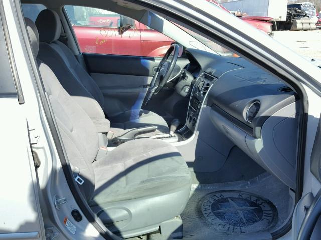 1YVHP80C575M47552 - 2007 MAZDA MAZDA 6 SILVER photo 5