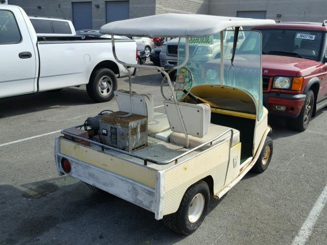 J2860 - 1968 GOLF GOLF CART YELLOW photo 4