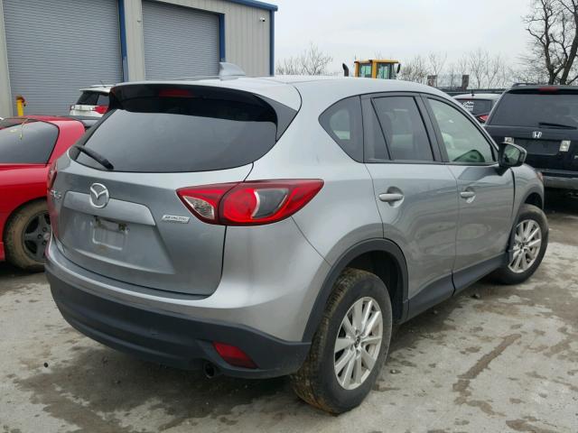 JM3KE2CY6E0382640 - 2014 MAZDA CX-5 TOURI SILVER photo 4