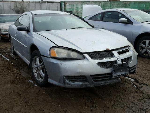 4B3AG42G73E179243 - 2003 DODGE STRATUS SE SILVER photo 1