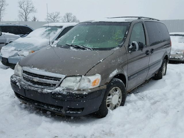 1GNDX03E33D138866 - 2003 CHEVROLET VENTURE GRAY photo 2