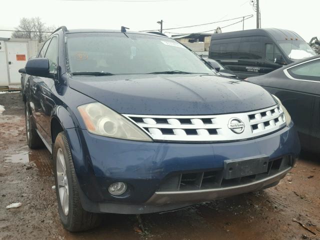 JN8AZ08WX3W205835 - 2003 NISSAN MURANO SL BLUE photo 9