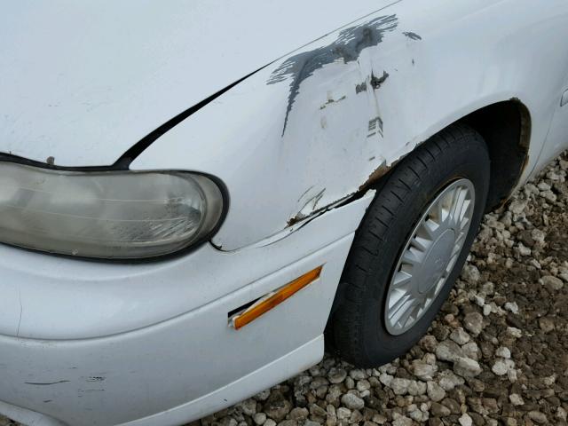 1G1ND52J916262328 - 2001 CHEVROLET MALIBU WHITE photo 9