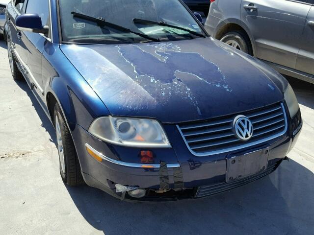 WVWPD63B54P196968 - 2004 VOLKSWAGEN PASSAT GLS BLUE photo 9