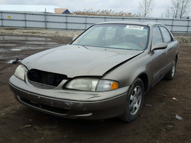 1YVGF22C3X5851541 - 1999 MAZDA 626 ES BEIGE photo 2