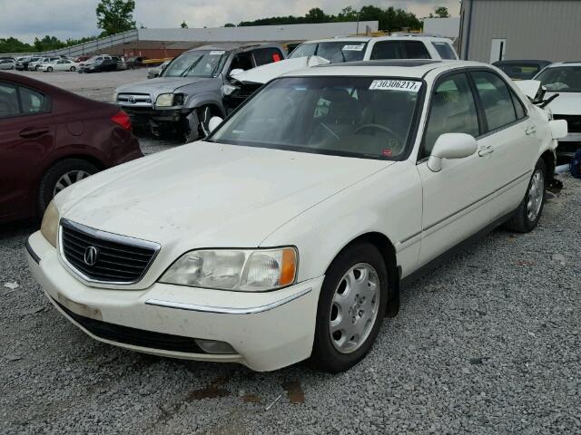 JH4KA9651YC008873 - 2000 ACURA 3.5RL WHITE photo 2