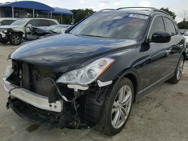 JN1AJ0HP0BM801335 - 2011 INFINITI EX35 BASE BLACK photo 2