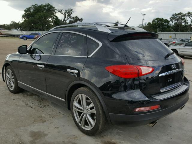 JN1AJ0HP0BM801335 - 2011 INFINITI EX35 BASE BLACK photo 3