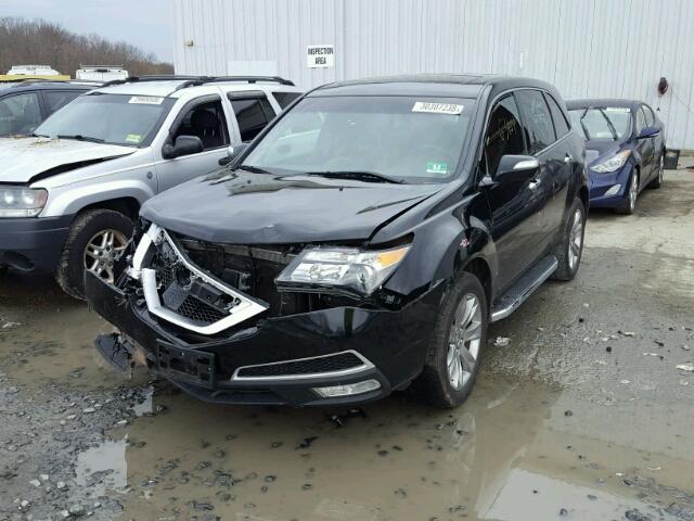 2HNYD2H6XCH545810 - 2012 ACURA MDX ADVANC 黑色 照片 2