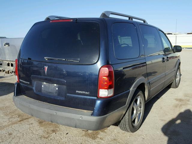 1GMDV33L76D154017 - 2006 PONTIAC MONTANA SV BLUE photo 4