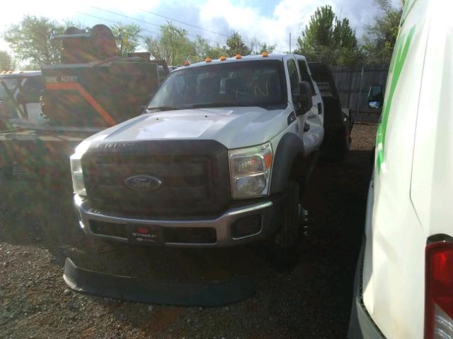 1FD0W5HT6DEA55390 - 2013 FORD F550 SUPER WHITE photo 2