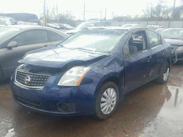 3N1AB61E37L719268 - 2007 NISSAN SENTRA 2.0 BLUE photo 2