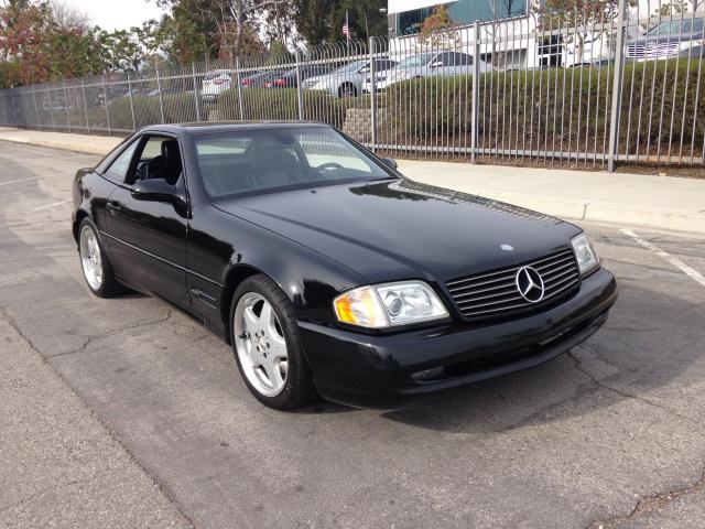 WDBFA68F7XF183695 - 1999 MERCEDES-BENZ SL 500 BLACK photo 2