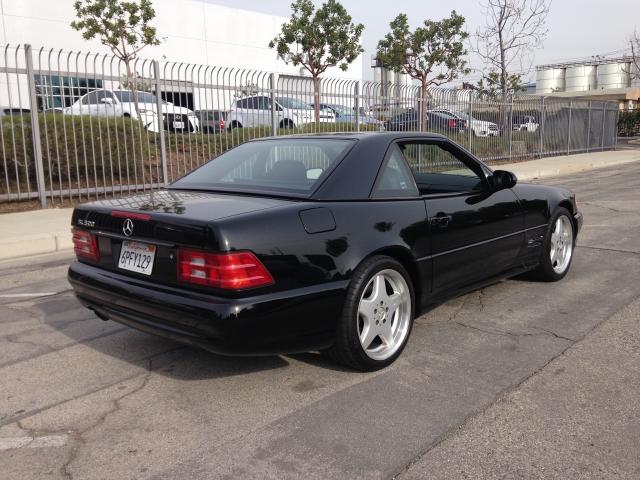 WDBFA68F7XF183695 - 1999 MERCEDES-BENZ SL 500 BLACK photo 5