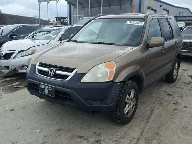 SHSRD778X4U218754 - 2004 HONDA CR-V EX GOLD photo 2