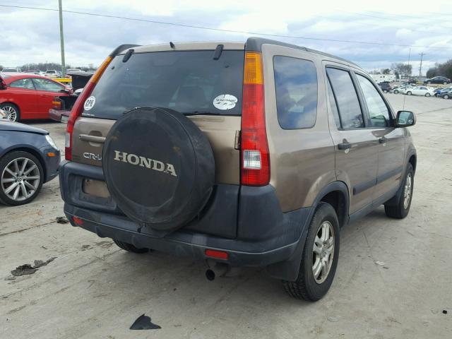 SHSRD778X4U218754 - 2004 HONDA CR-V EX GOLD photo 4