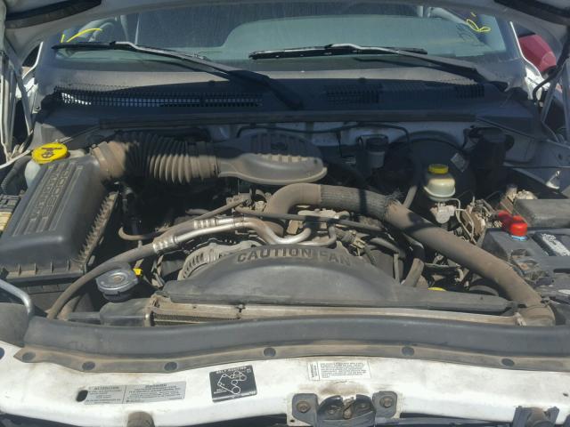 1B7GG23Y4VS238162 - 1997 DODGE DAKOTA WHITE photo 7