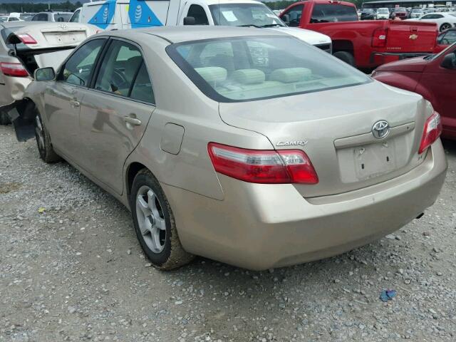 4T1BE46K77U189920 - 2007 TOYOTA CAMRY CE/L GOLD photo 3