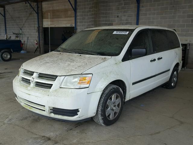 1D8HN44H68B168867 - 2008 DODGE GRAND CARA WHITE photo 2