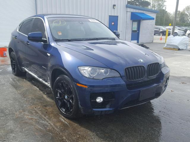 5UXFG8C52ALZ94368 - 2010 BMW X6 XDRIVE5 BLUE photo 1