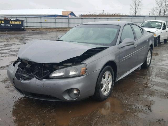 2G2WP552081114632 - 2008 PONTIAC GRAND PRIX GRAY photo 2