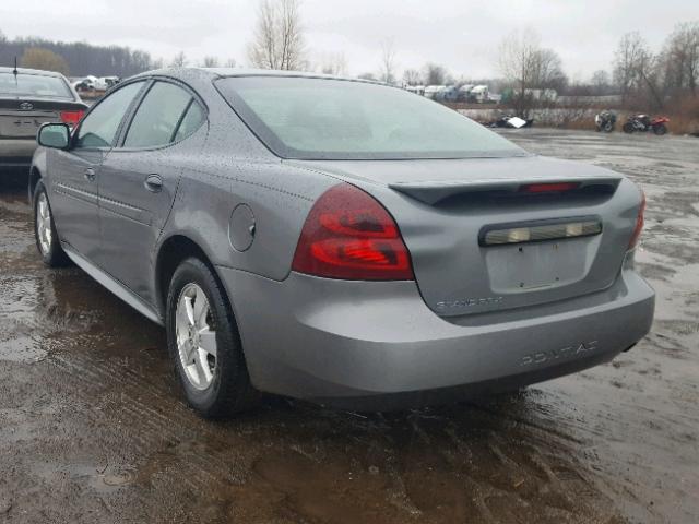 2G2WP552081114632 - 2008 PONTIAC GRAND PRIX GRAY photo 3