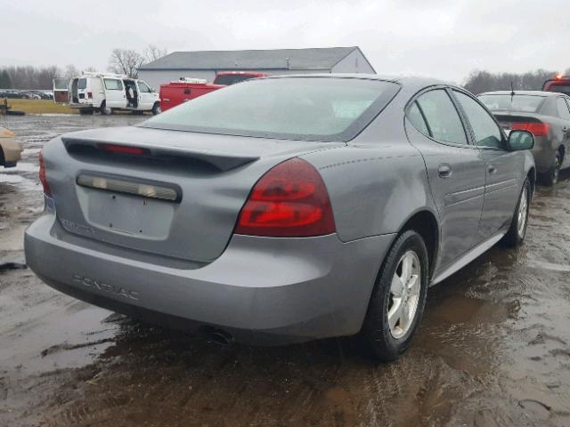 2G2WP552081114632 - 2008 PONTIAC GRAND PRIX GRAY photo 4