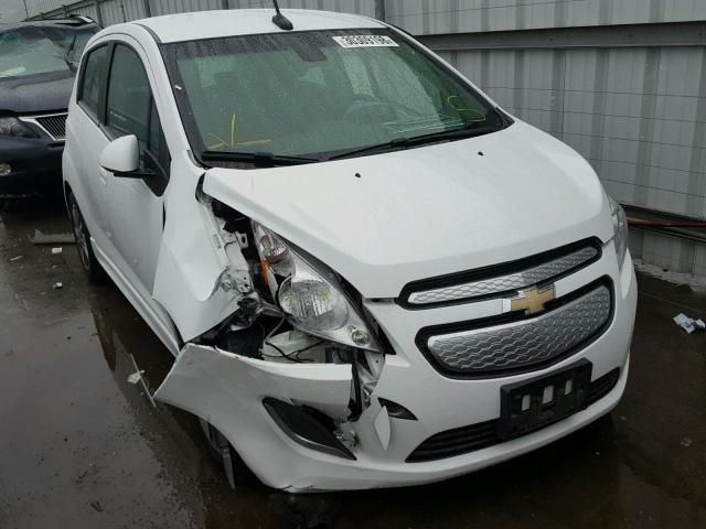 KL8CL6S01FC706933 - 2015 CHEVROLET SPARK EV 2 WHITE photo 1