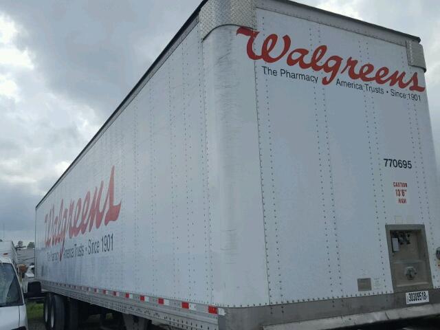 3H3V482C37T246038 - 2007 TRAIL KING UTILITY WHITE photo 1