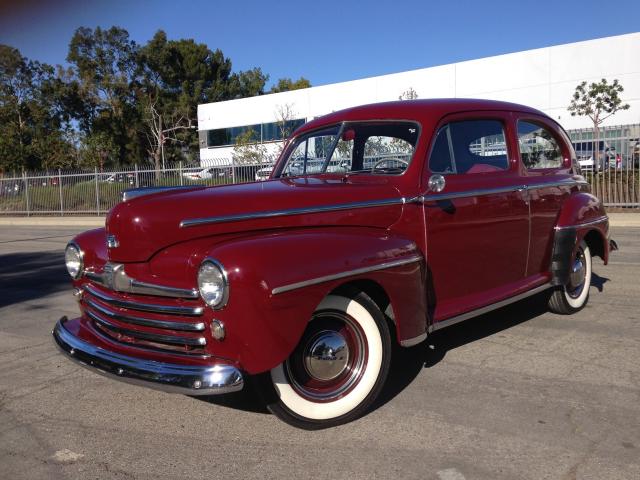 000000899A2157780 - 1947 FORD TUDOR RED photo 1