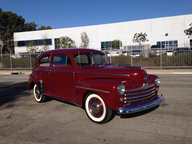 000000899A2157780 - 1947 FORD TUDOR RED photo 3