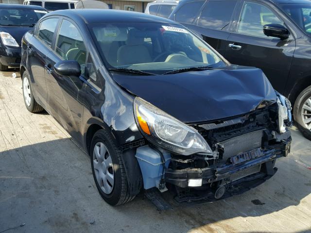 KNADM4A34D6189449 - 2013 KIA RIO LX Սև լուսանկար 1