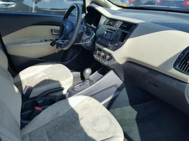 KNADM4A34D6189449 - 2013 KIA RIO LX Սև լուսանկար 5