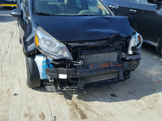 KNADM4A34D6189449 - 2013 KIA RIO LX Սև լուսանկար 9