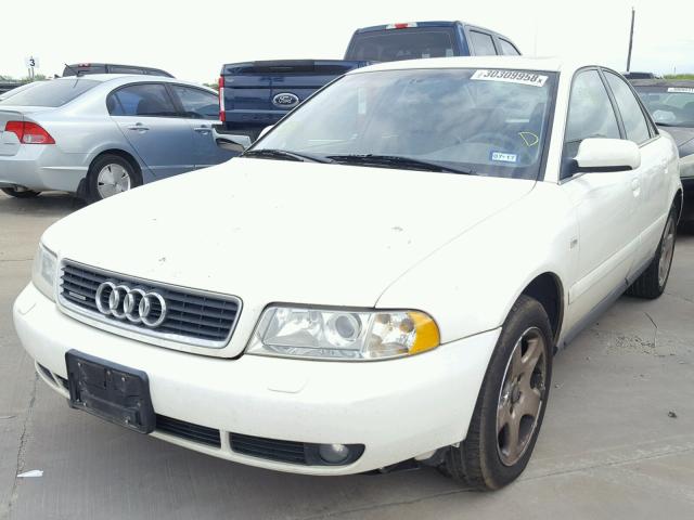 WAUED28D9XA305799 - 1999 AUDI A4 2.8 QUA WHITE photo 2