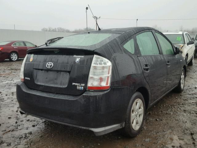 JTDKB20U583305571 - 2008 TOYOTA PRIUS BLACK photo 4