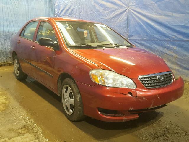 2T1BR32E48C933538 - 2008 TOYOTA COROLLA CE RED photo 1