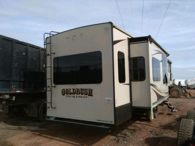 4EZFV3623F6055584 - 2015 GOLD 5TH WHEEL BROWN photo 6