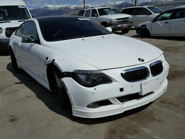 WBAEA53539CV92476 - 2009 BMW 650 I WHITE photo 1