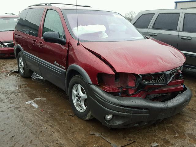 1GMDU23E02D105184 - 2002 PONTIAC MONTANA EC MAROON photo 1