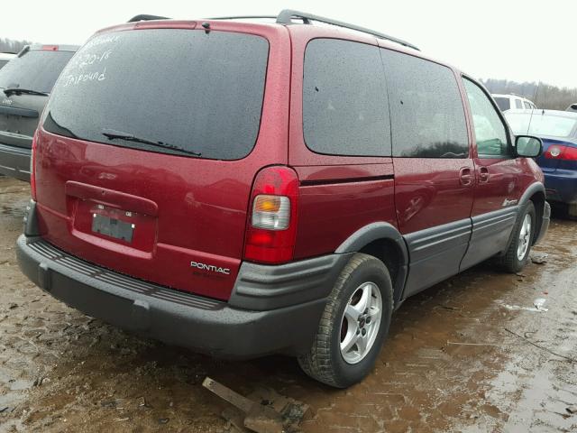 1GMDU23E02D105184 - 2002 PONTIAC MONTANA EC MAROON photo 4