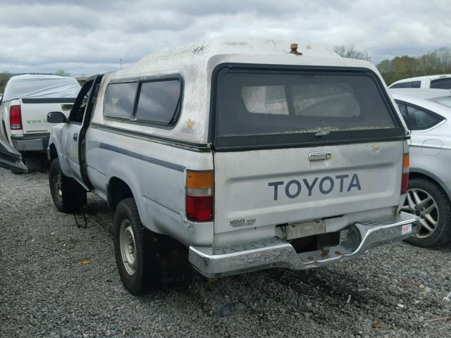 JT4RN02P5K4000008 - 1989 TOYOTA PICKUP 1/2 GRAY photo 3