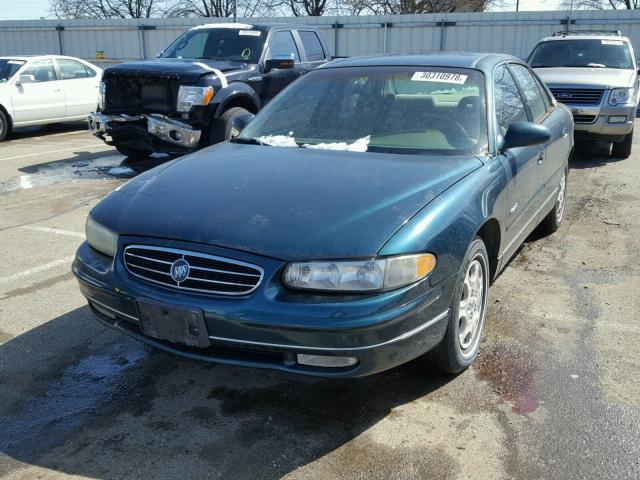 2G4WB52K1X1429593 - 1999 BUICK REGAL LS 绿色 照片 2