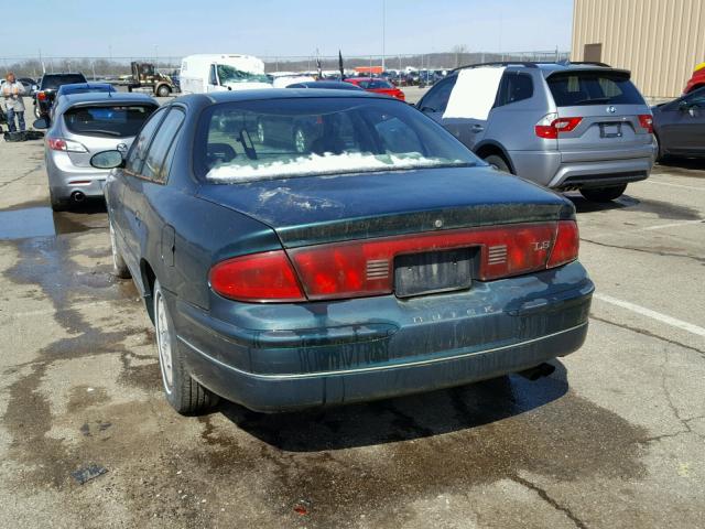 2G4WB52K1X1429593 - 1999 BUICK REGAL LS 绿色 照片 3