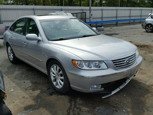 KMHFC46FX7A183881 - 2007 HYUNDAI AZERA SE SILVER photo 1