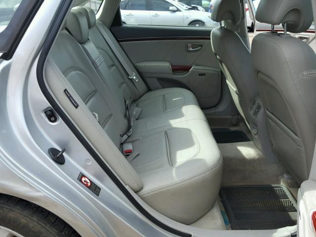 KMHFC46FX7A183881 - 2007 HYUNDAI AZERA SE SILVER photo 6