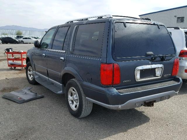 5LMPU28A3YLJ07705 - 2000 LINCOLN NAVIGATOR BLUE photo 3