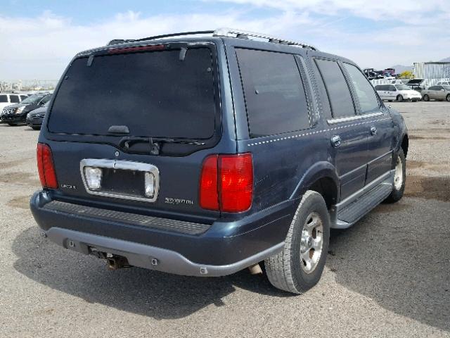 5LMPU28A3YLJ07705 - 2000 LINCOLN NAVIGATOR BLUE photo 4