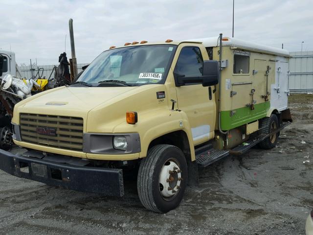 1GDJ5C1G79F412909 - 2009 GMC C5500 C5C0 YELLOW photo 2